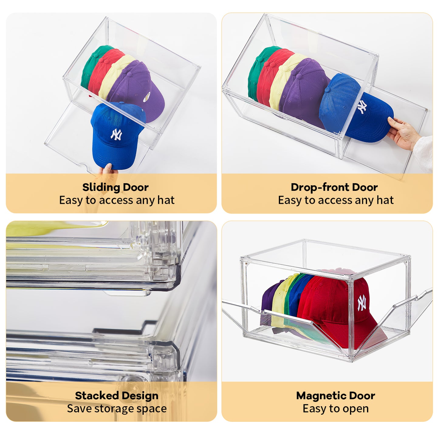 X-Large Hat Organizer Box