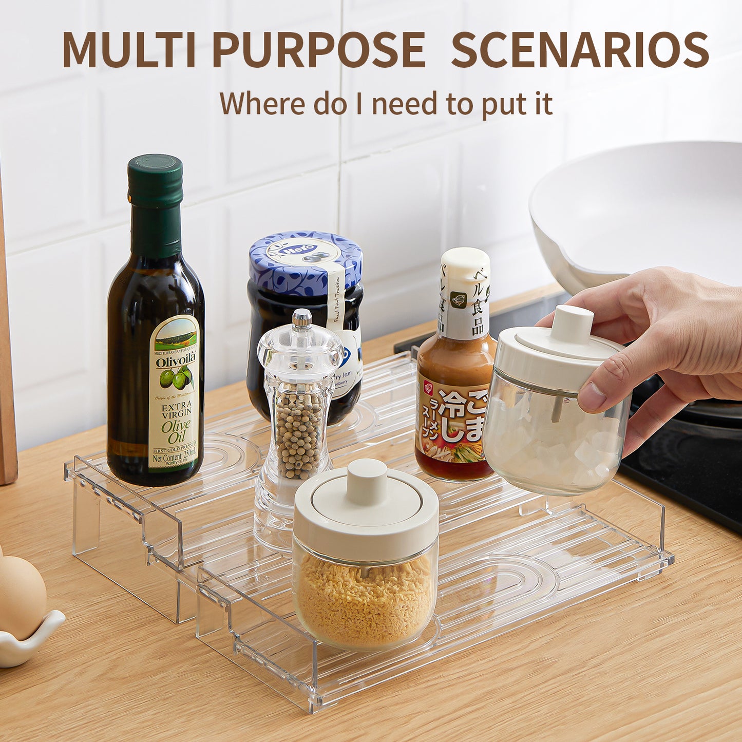 3-Tier Multi-functional Display Stand