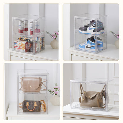 4-Tiers Display Case for Collectibles