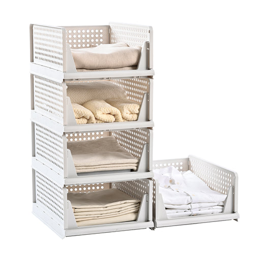 Foldable Plastic Storage Basket