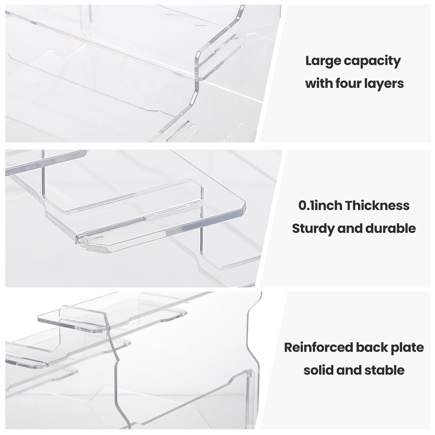 4 Tier Display Risers