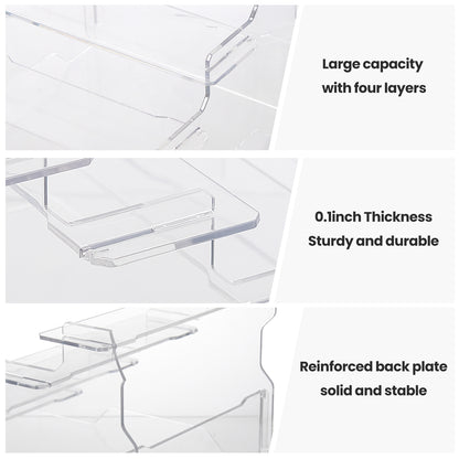 4 Tier Display Risers