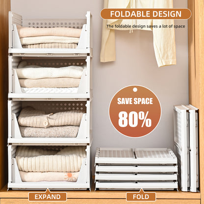 Foldable Plastic Storage Basket