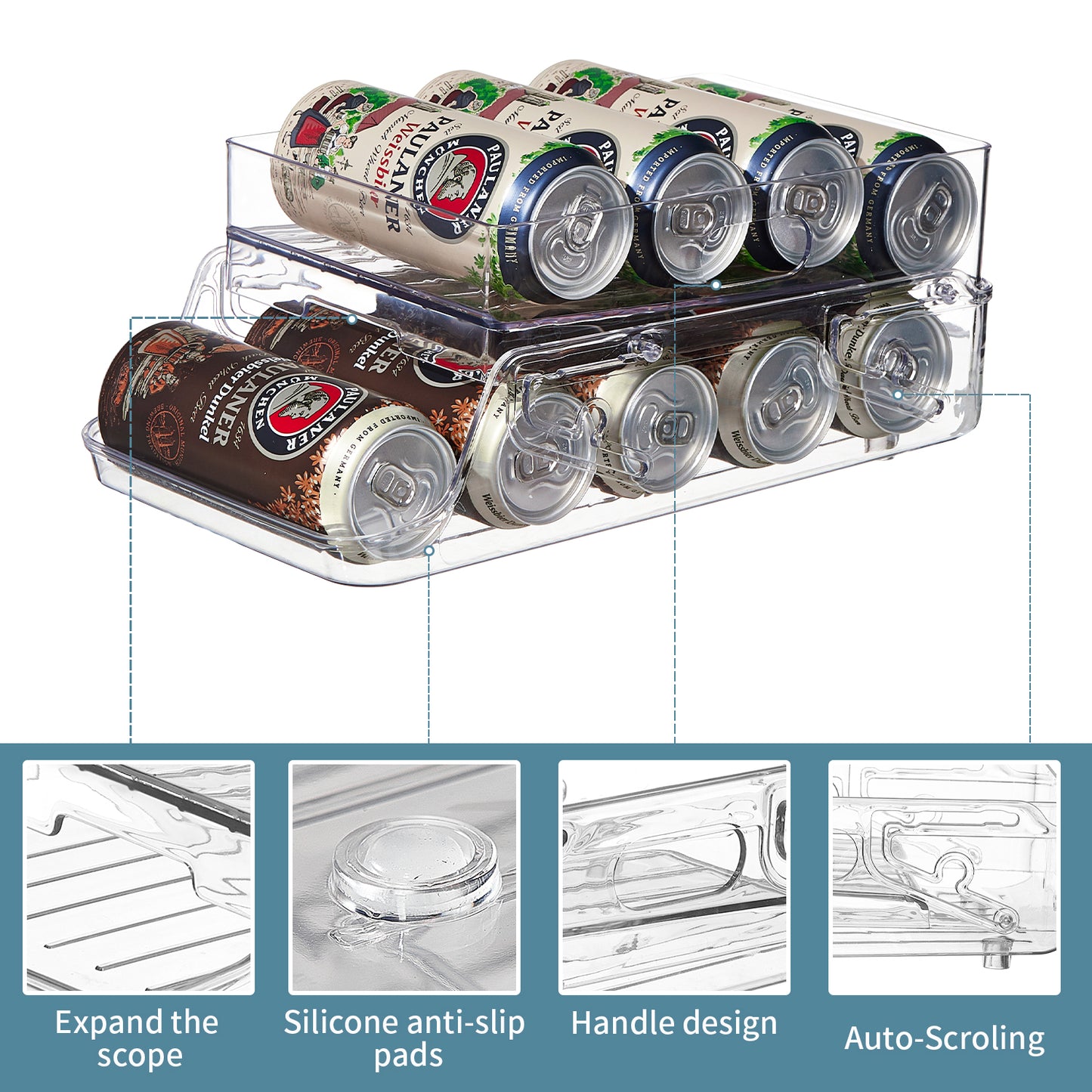 Foldable Soda Can Organizer