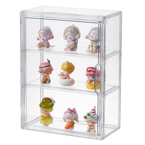 3-Tiers Display Case for Collectibles
