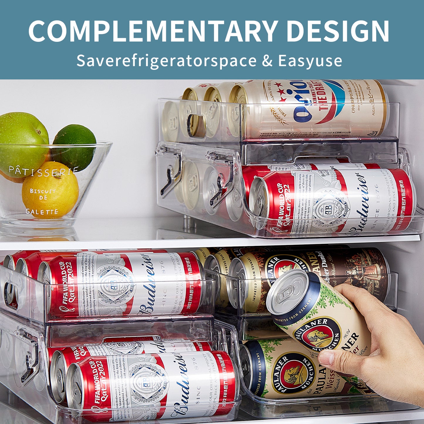 Foldable Soda Can Organizer