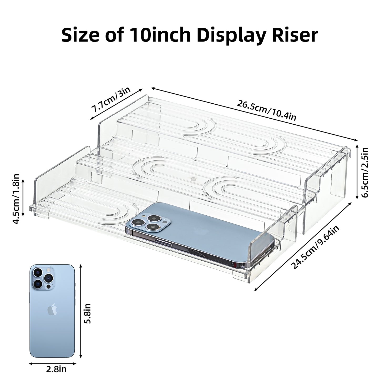 3-Tier Multi-functional Display Stand
