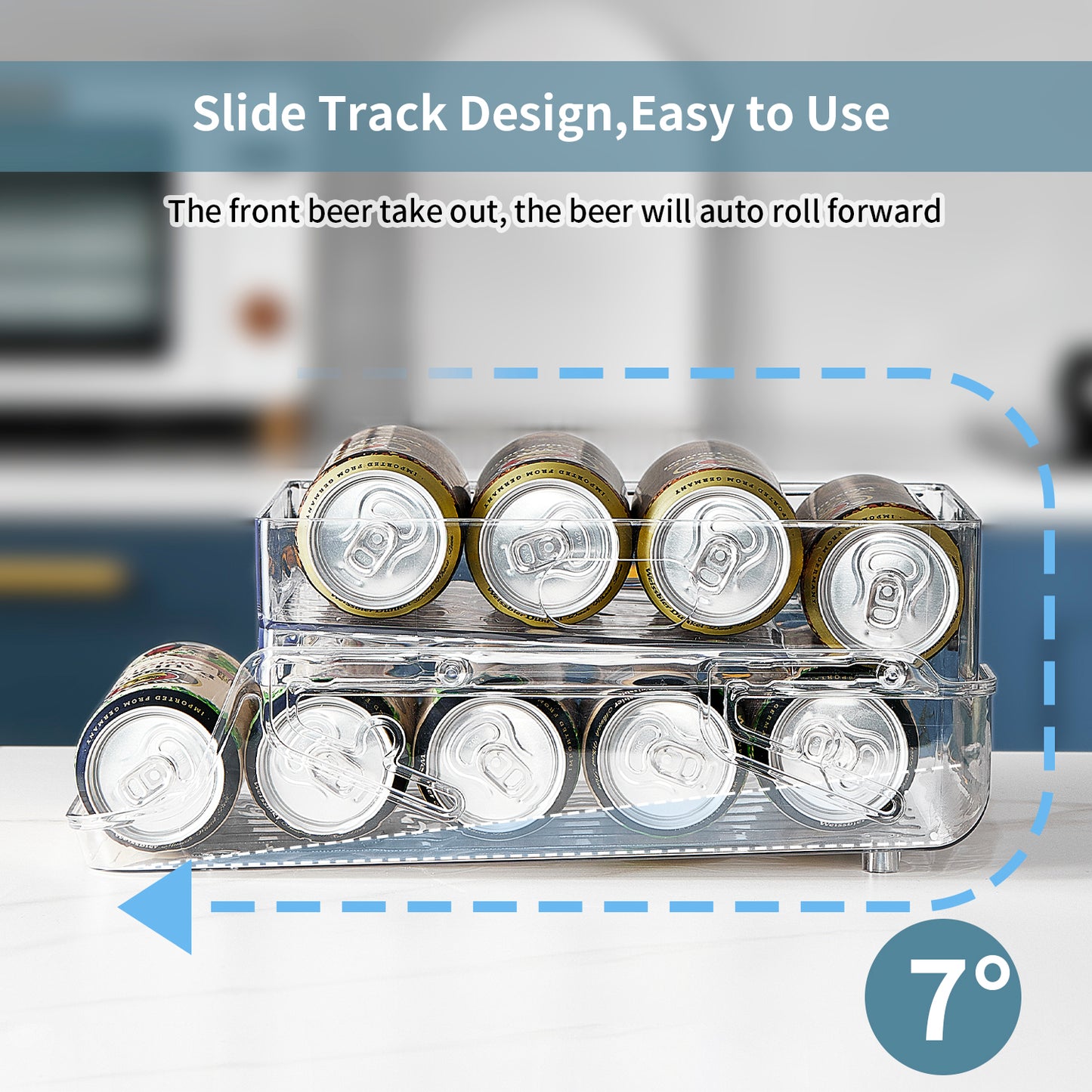 Foldable Soda Can Organizer