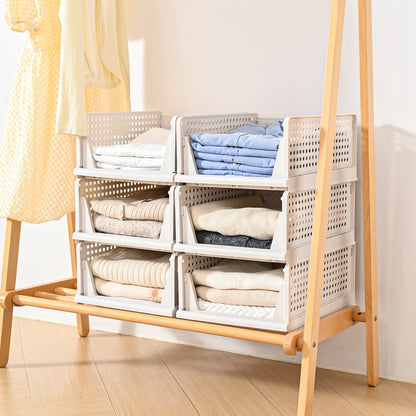 Foldable Plastic Storage Basket