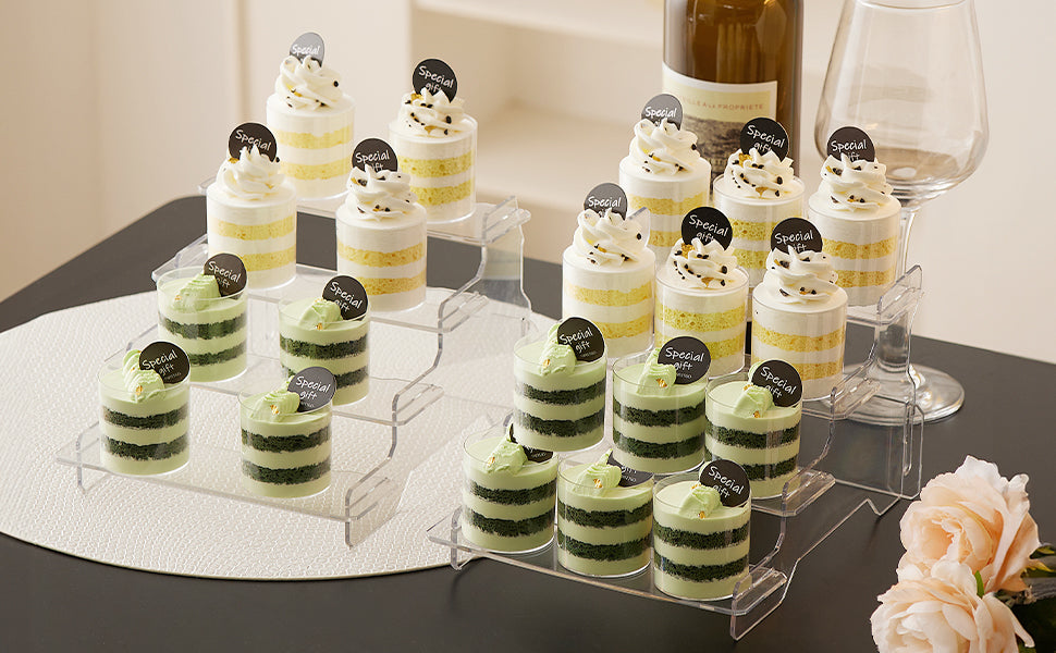 4 Tier Display Risers